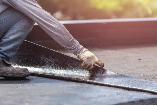 Professional Basement Waterproofing technician working in Neosho, WI